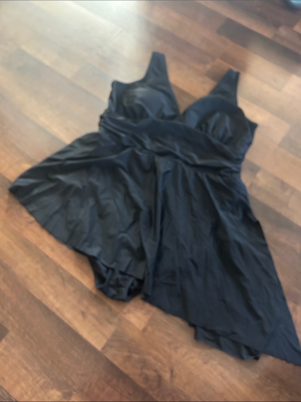 torrid Black One-Piece Swimdress
